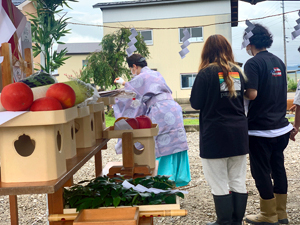 上越市 新築 地鎮祭