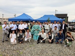 西脇建設新社屋 地鎮祭