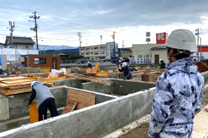 基礎型枠ばらし