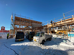 西脇建設 新社屋工事