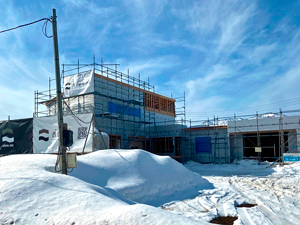 西脇建設 新社屋工事