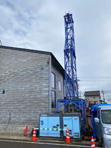 西脇建設新社屋 井戸工事
