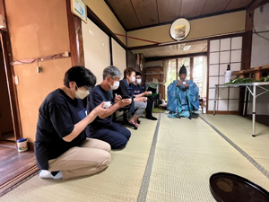 解体前お祓い