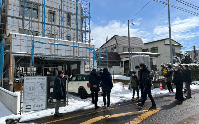 構造見学