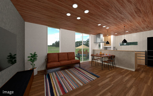 内観パース