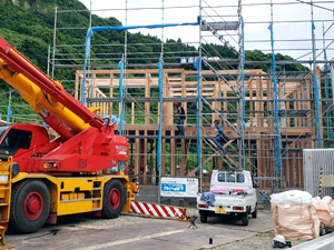 糸魚川 新築 建て方