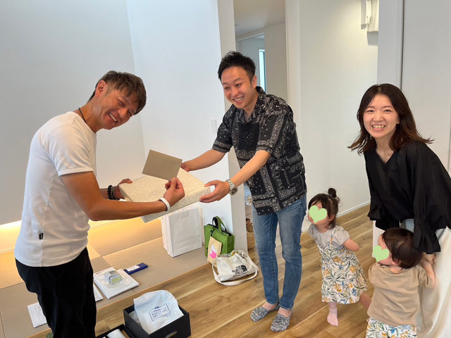 新築 お引渡し
