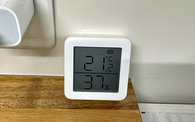 事務所2階気温