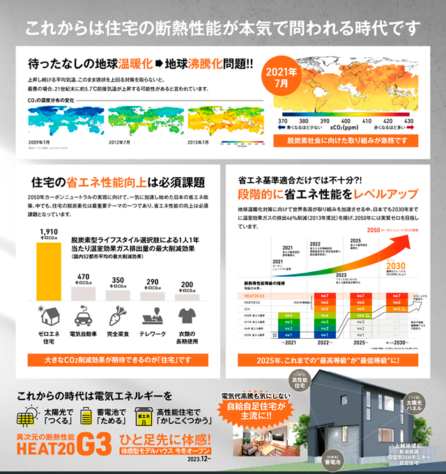断熱性能チラシ
