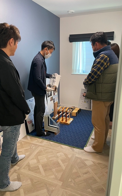 完成見学会