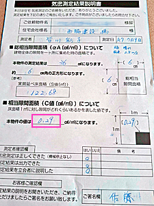 気密測定