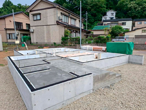 基礎完成