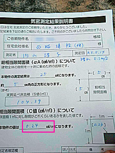 気密測定