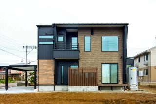 上越市 住宅新築 モダン外観