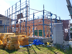 妙高市　新築住宅　建て方
