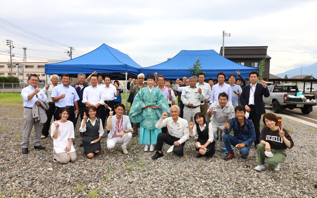 西脇建設　地鎮祭