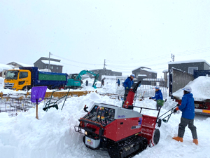 西脇建設　除雪作業