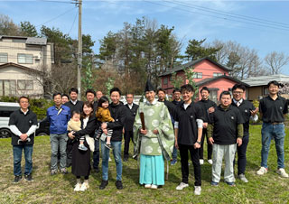 上越市　地鎮祭