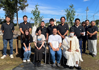 新築　地鎮祭