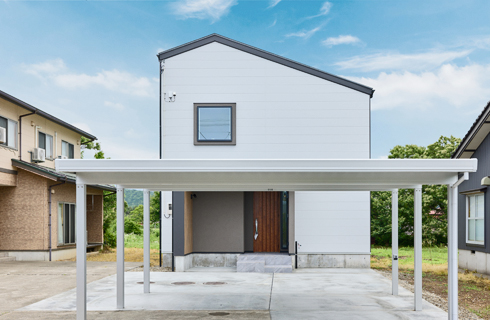 新築住宅　外観