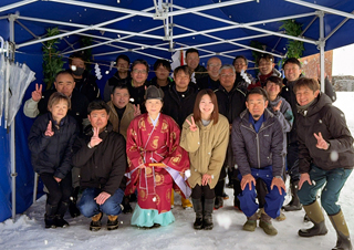新築　地鎮祭