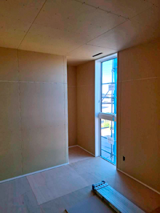 石膏ボード張り