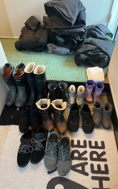 完成見学会の様子