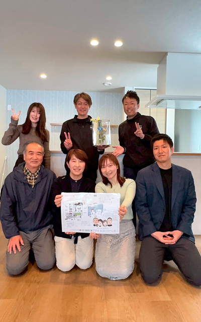 新築お引渡し
